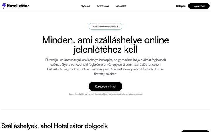 Screenshot of hotelizator.com