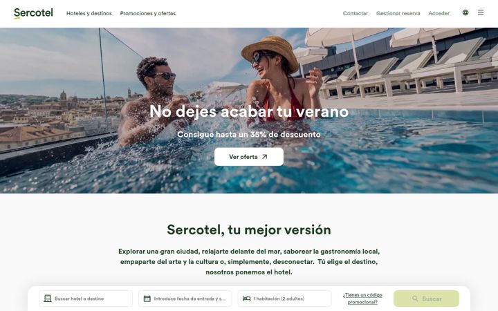 Screenshot of hoteljc1murcia.com
