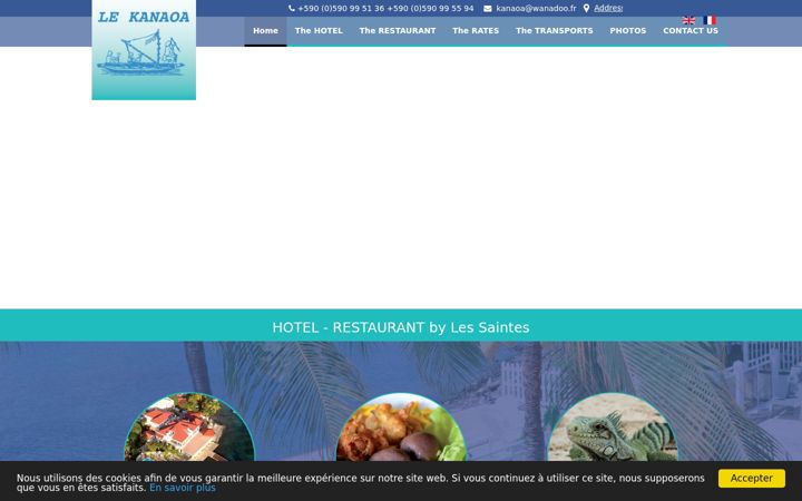 Screenshot of hotelkanaoa.com