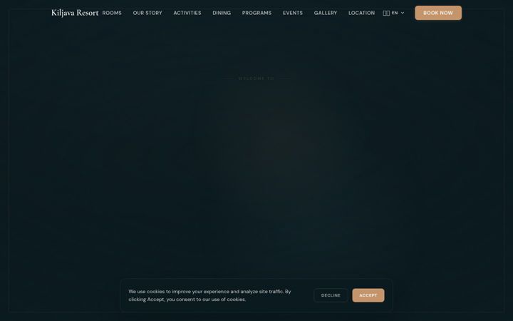 Screenshot of hotelkiljava.fi
