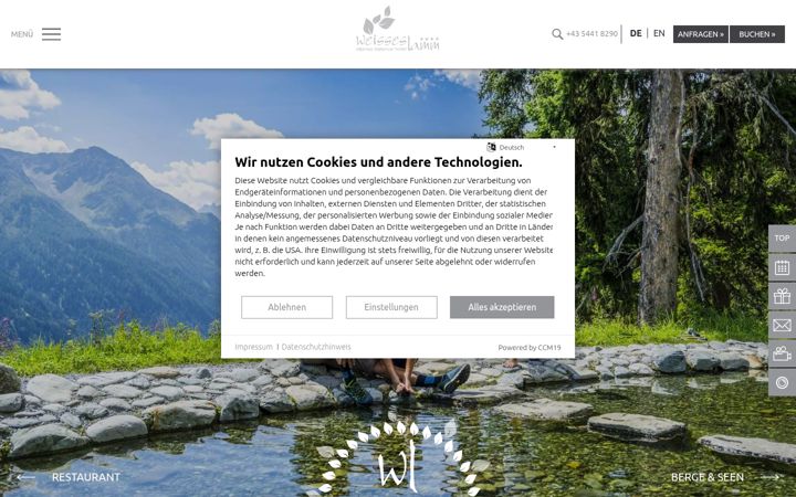 Screenshot of hotellamm.at