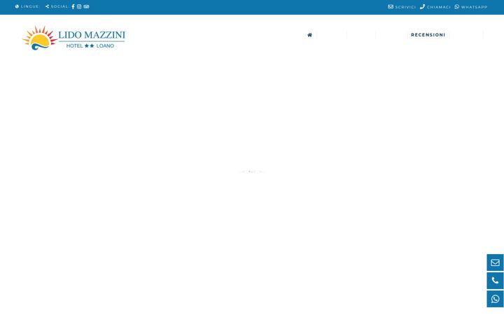Screenshot of hotellidomazzini.com