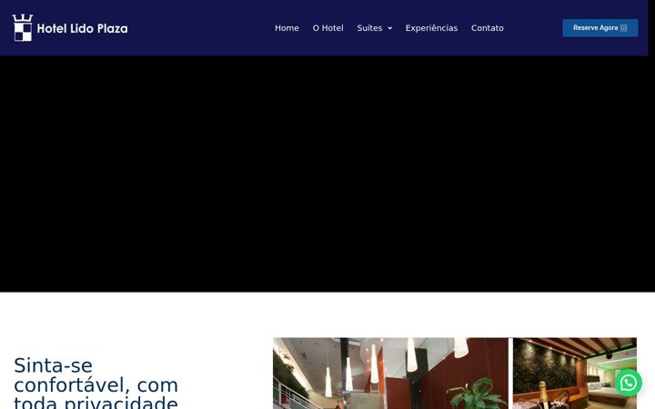 Screenshot of hotellidoplaza.com.br