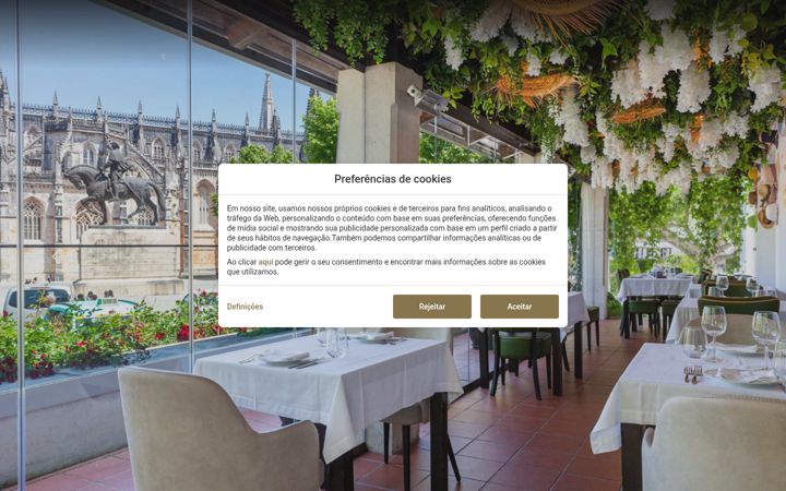 Screenshot of hotellisbatalha.pt