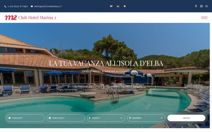 Screenshot του hotelmarina2.it