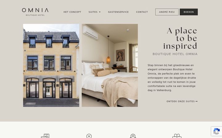 Екранна снимка на hotelomnia.nl