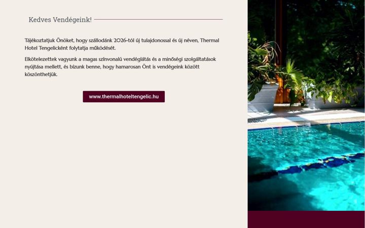 Screenshot of hotelorchidea.hu
