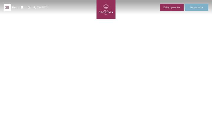 Screenshot of hotelorchidea.it
