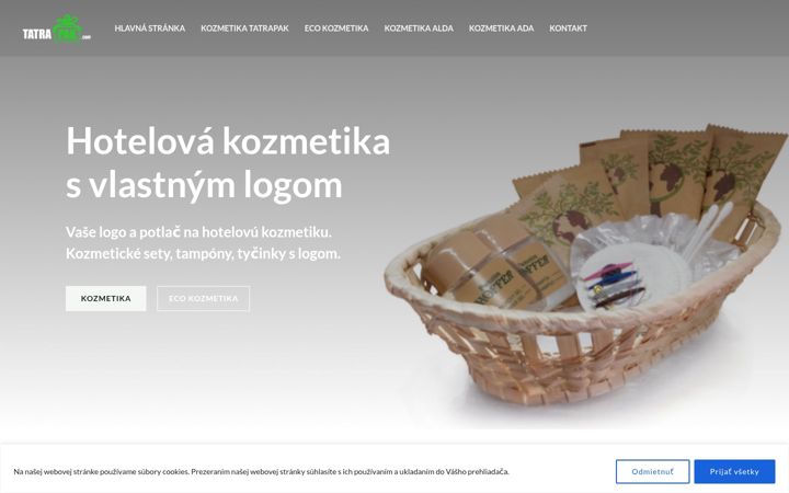Screenshot of hotelovakozmetika.eu