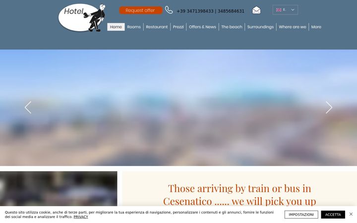 Screenshot of hotelpalace.it