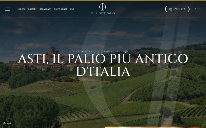 Screenshot of hotelpalio.com