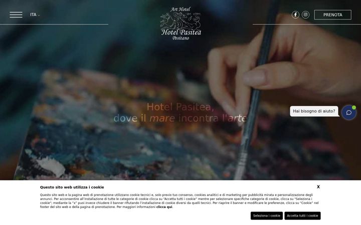 Screenshot of hotelpasitea.it