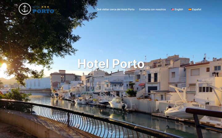 Screenshot of hotelporto.com
