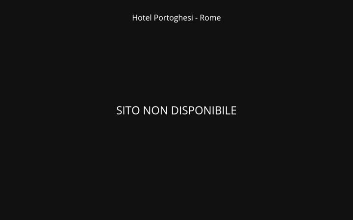 Screenshot of hotelportoghesiroma.it
