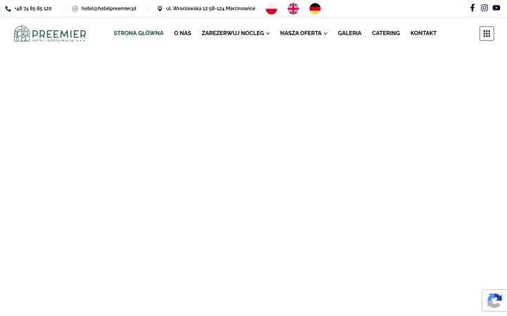 Screenshot of hotelpreemier.pl