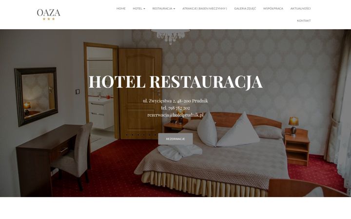 Screenshot of hotelprudnik.pl