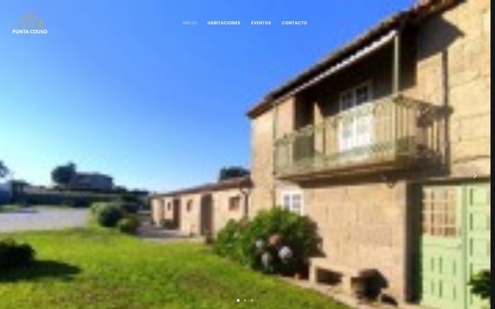 Screenshot of hotelpuntacouso.com