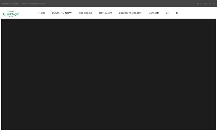 Screenshot of hotelquadrifoglio.net