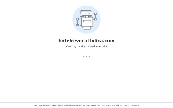 Screenshot of hotelrevecattolica.com