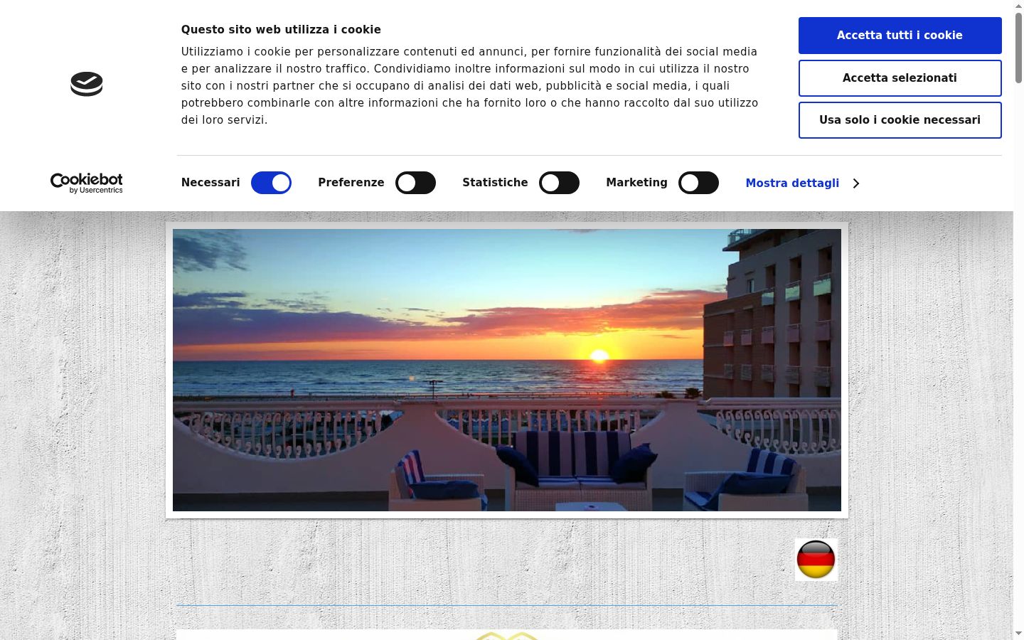 Screenshot tal-banner tal-kunsens muri qabel kwalunkwe interazzjoni