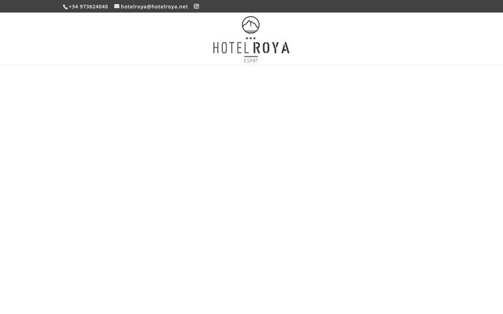 Screenshot of hotelroya.es