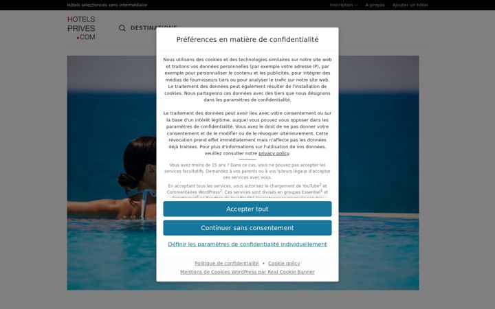 Screenshot of hotels-prives.com