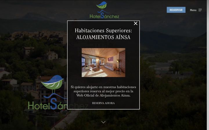 Screenshot of hotelsanchez.com