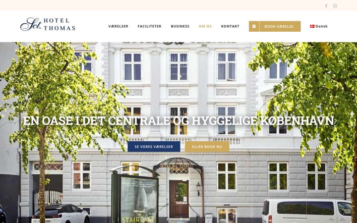 Screenshot of hotelsctthomas.dk