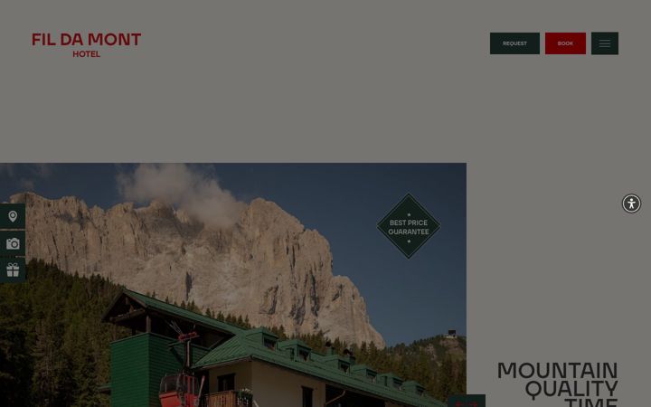 Screenshot of hotelsella.it