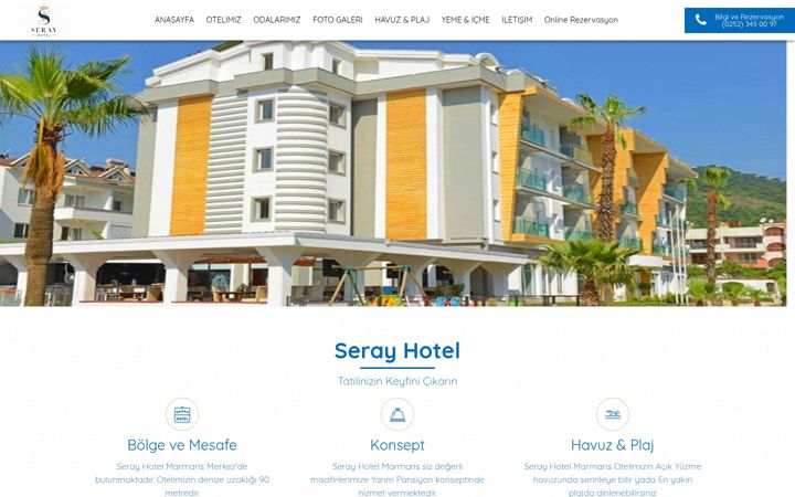 Screenshot of hotelseray.com
