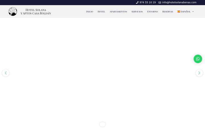 Screenshot of hotelsolanabenas.com