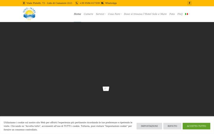 Screenshot of hotelsolemare.info