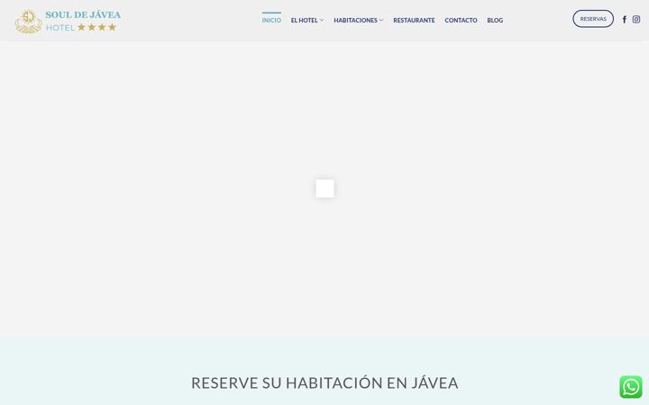 Screenshot of hotelsouldejavea.com