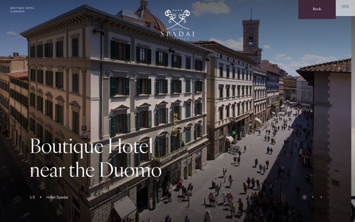 Screenshot of hotelspadai.it