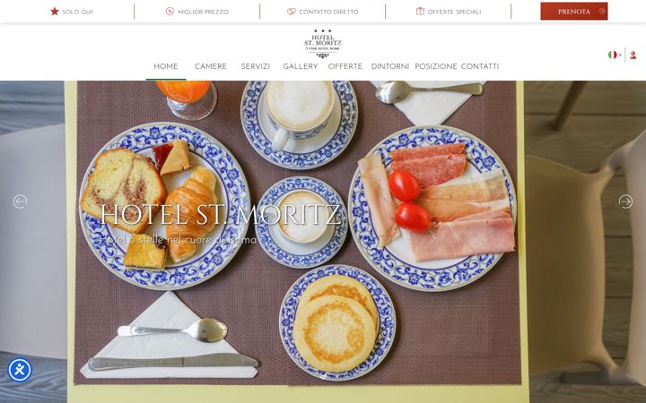 Screenshot of hotelstmoritz.it