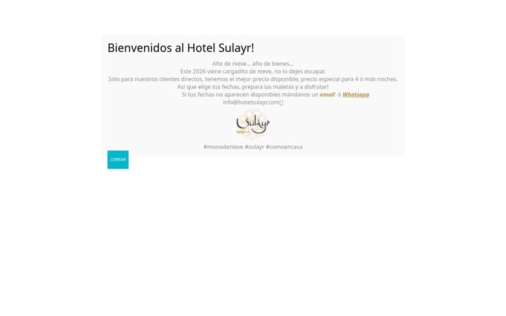 Screenshot of hotelsulayr.com