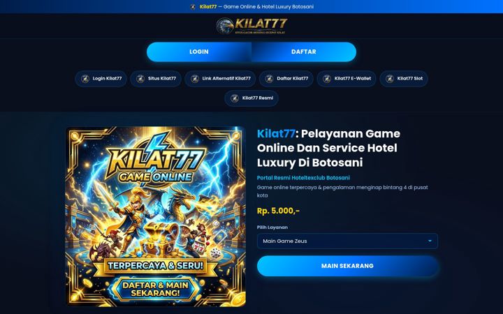 Screenshot stránky hoteltexclub.com