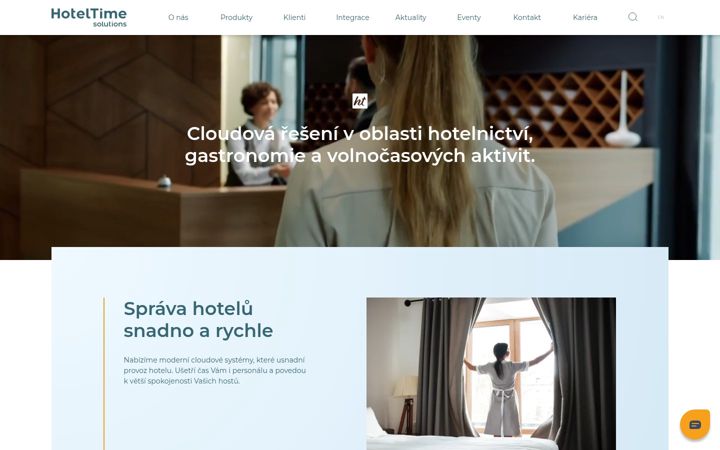 Zrzut ekranu hoteltime.cz