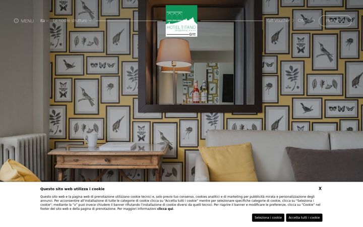 Screenshot of hoteltitano.com
