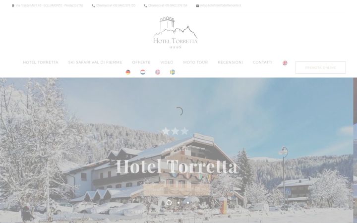 Screenshot ta' hoteltorrettabellamonte.it