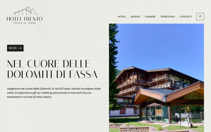 Screenshot di hoteltrento-dolomiti.it