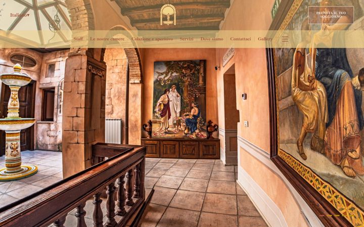 Screenshot of hoteltrevipalazzonatalini.it