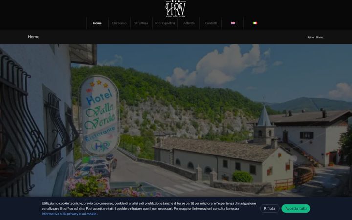 Screenshot of hotelvalleverde.net