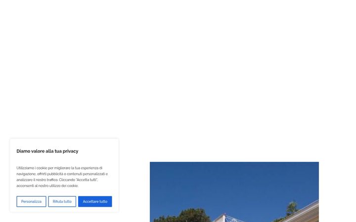 Screenshot of hotelviscardo.it