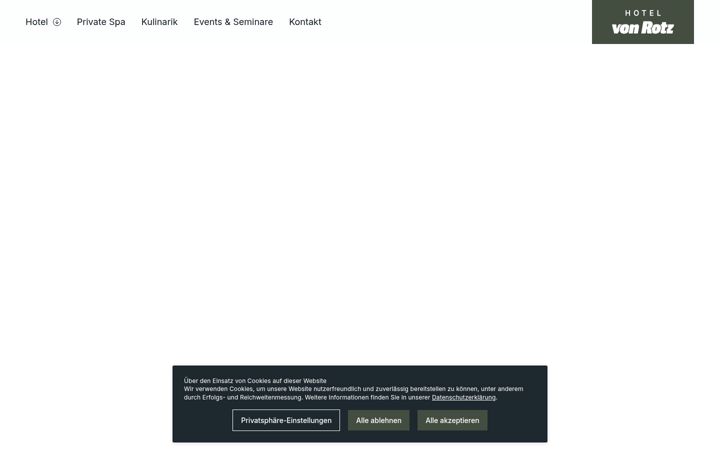 Screenshot of hotelvonrotz.ch