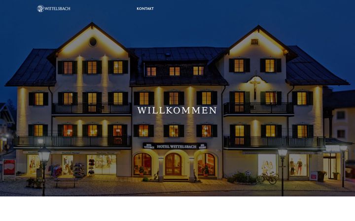 Screenshot of hotelwittelsbach.de
