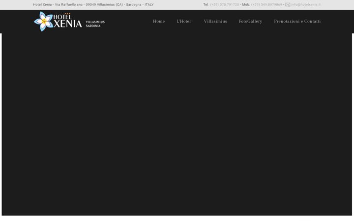Screenshot of hotelxenia.it