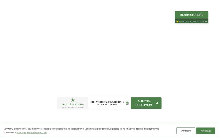 Screenshot of hotelzacisze.pl