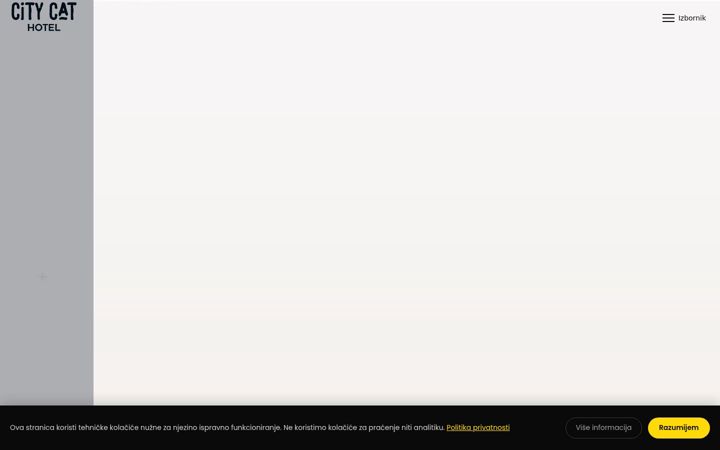 Screenshot of hotelzamace.com