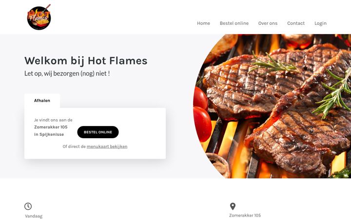 Screenshot of hotflames.nl